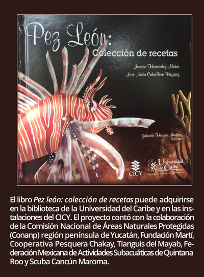 Portada Pez Leon coleccion de recetas0716 1