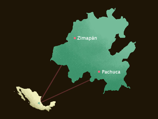 mapa zimapan hidalgo