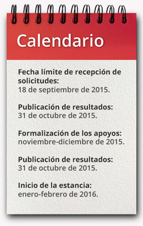 calendario convocatoria apoyo doctores