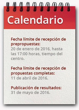 calendario convocatoria problemas nacionales2015