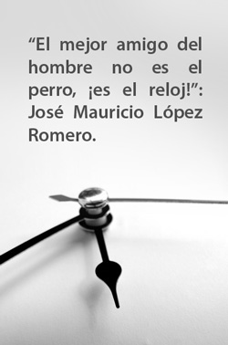 recuadro reloj amigo hombre