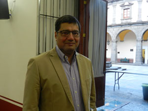 Jesus Mendoza Alvarez subdirector de radio y tv de Conacyt