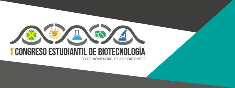 banner congreso estudiantil biotecnologia