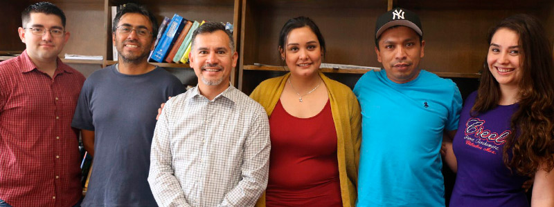 800x300 Dr. Daniel Sauceda Carvajal y estudiantes de posgrado del Laboratorio de Energias Renovables 1