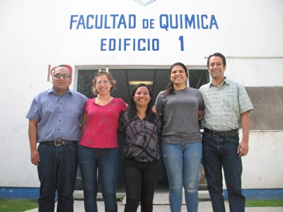 Investigadores del proyecto de turbosina. Facultad de Quimica UAQ