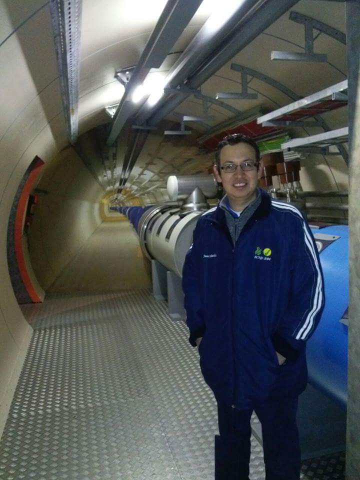 Juan Carlos Cabanillas Noris estudiante en el CERN 3